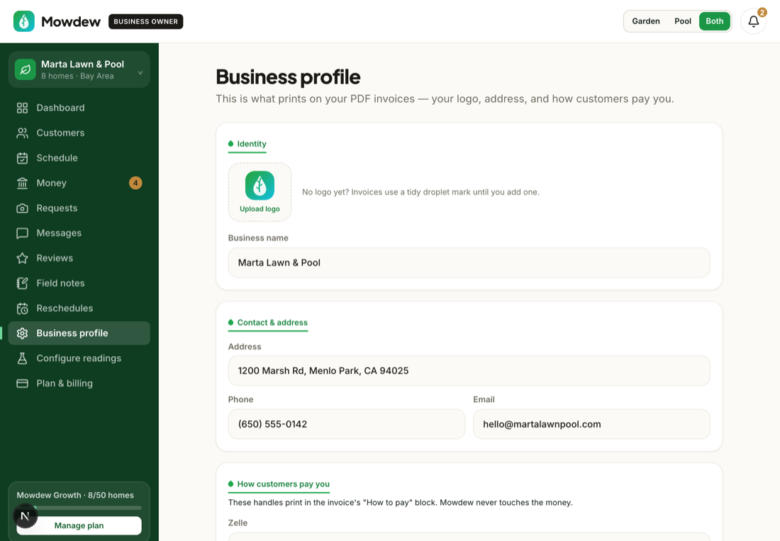 Team & notifications on Web